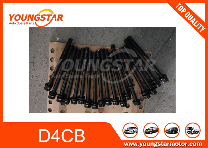 Zestaw śrutu głowicy cylindra dla Hyundai D4CB 2.5L M12 / 125 * 153 18 PCS