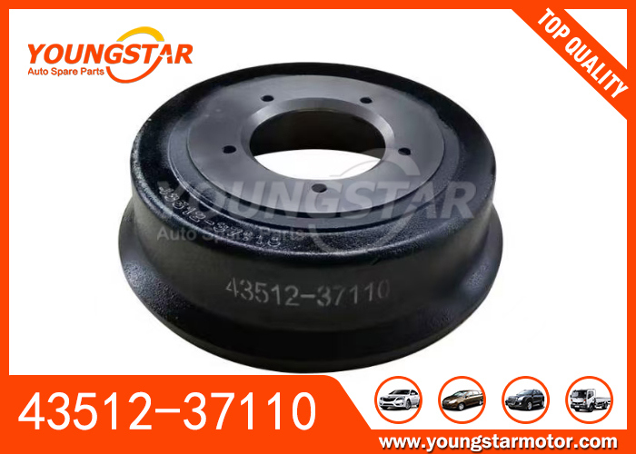 Bęben hamulcowy 43512-37110 do TOYOTA 14B i HINO 300-SERIES 2 Generacji-5 8.5T z dopasowaniem OEM
