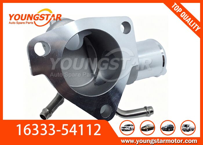 Aluminiowy wylot wody OEM 16333-54112 16333-54111 Dla Toyota 2L 3L 5L Wylot płynu chłodzącego silnika