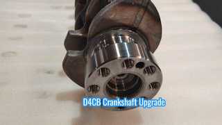 Wał korbowy Hyundai Kia D4CB 231114A010